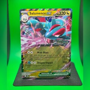OVERSIZE/JUMBO Salamence EX Pokémon Card